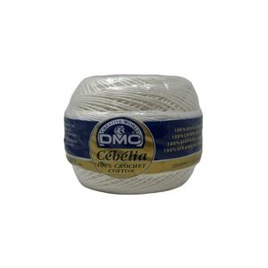 Cebelia Crochet Cotton Blanc N Size 10 50 G DMC Crochet‎ Thread White